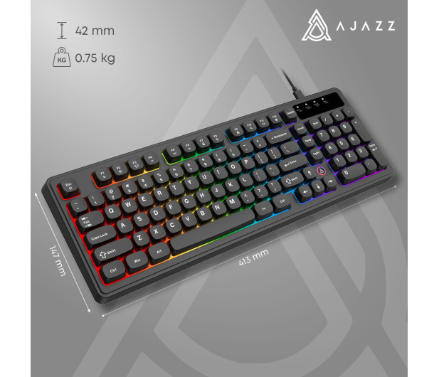 Ajazz AF98 czarna - 1536379 - zdjęcie 10